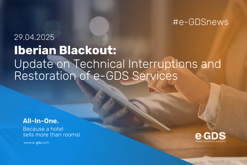 Iberian blackout: Update on Technical Interruptions and Restoration of e-GDS Services