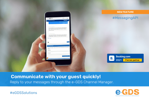 New feature: Reply to your guests' messages through e-GDS Channel Manager