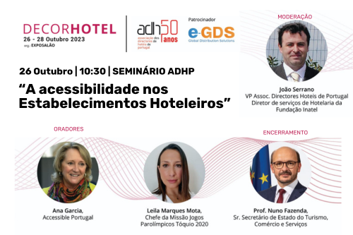The ADHP conference marks the beginning of DECORHOTEL 2023, supported by e-GDS.